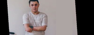 man with disability button 400x150